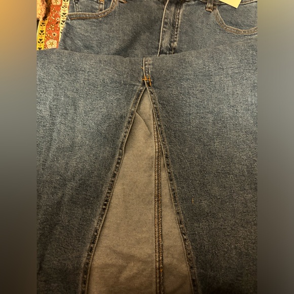 RE Generation Denim Button Down MIDI Dress! Size Medium - Picture 4 of 6